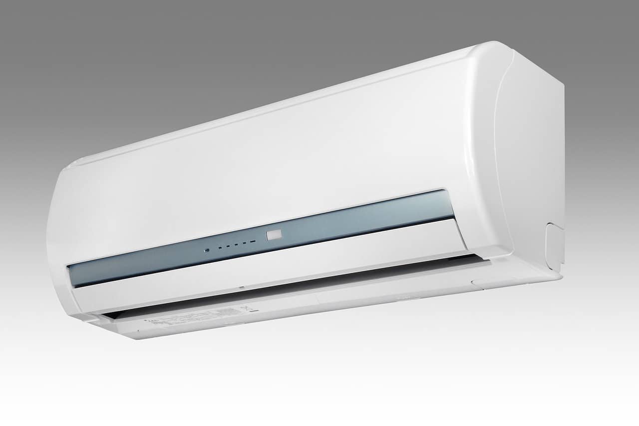 Wall-mounted ductless mini split air conditioner maintained through a preventive HVAC maintenance plan